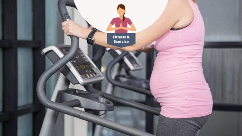 using the elliptical while pregnant